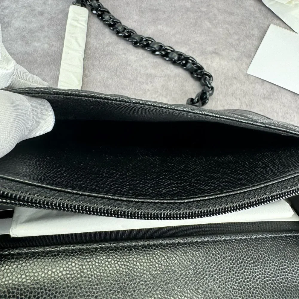 Chanel NEW Caviar My Everything Wallet on a Chain
